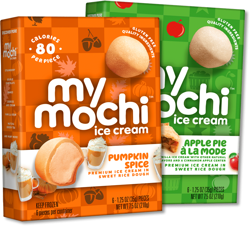 2 boxes of MyMochi seasonal flavors